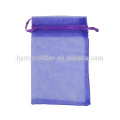 2016 organza bags for gift sheer organza pouch with tassle